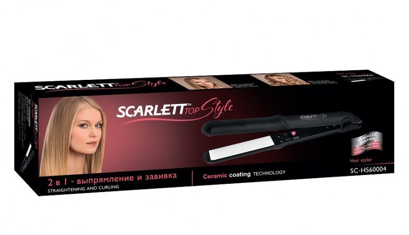 Scarlett утюжок для волос какая температура