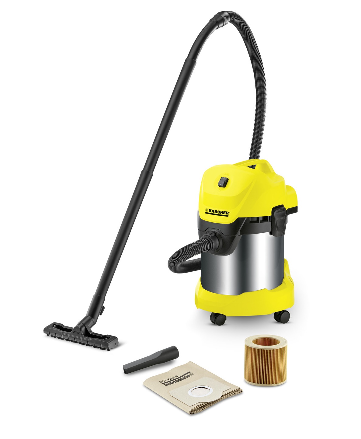 Профессиональный пылесос Karcher WD 3 Premium купить в интернет-магазине  Азбука техники