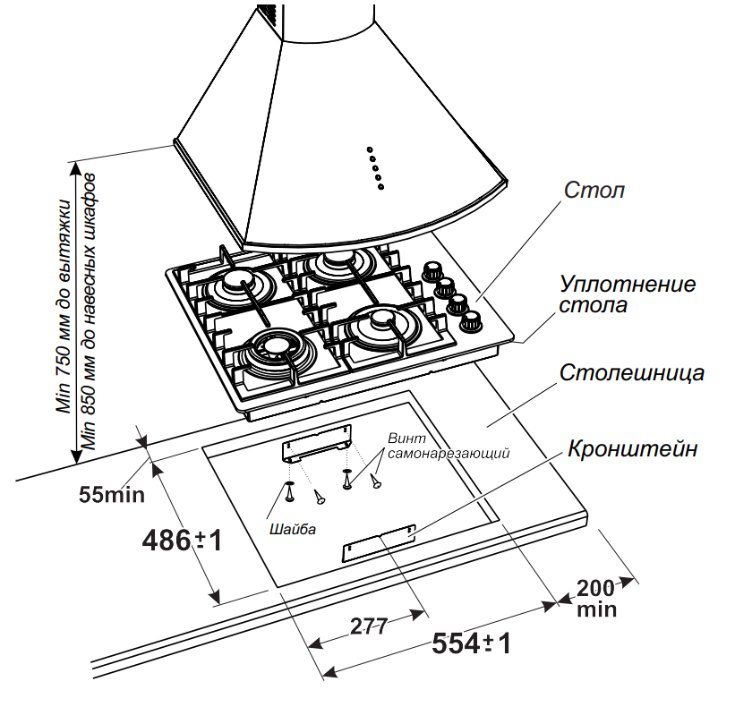 Купить Варочную Панель Гефест 2230