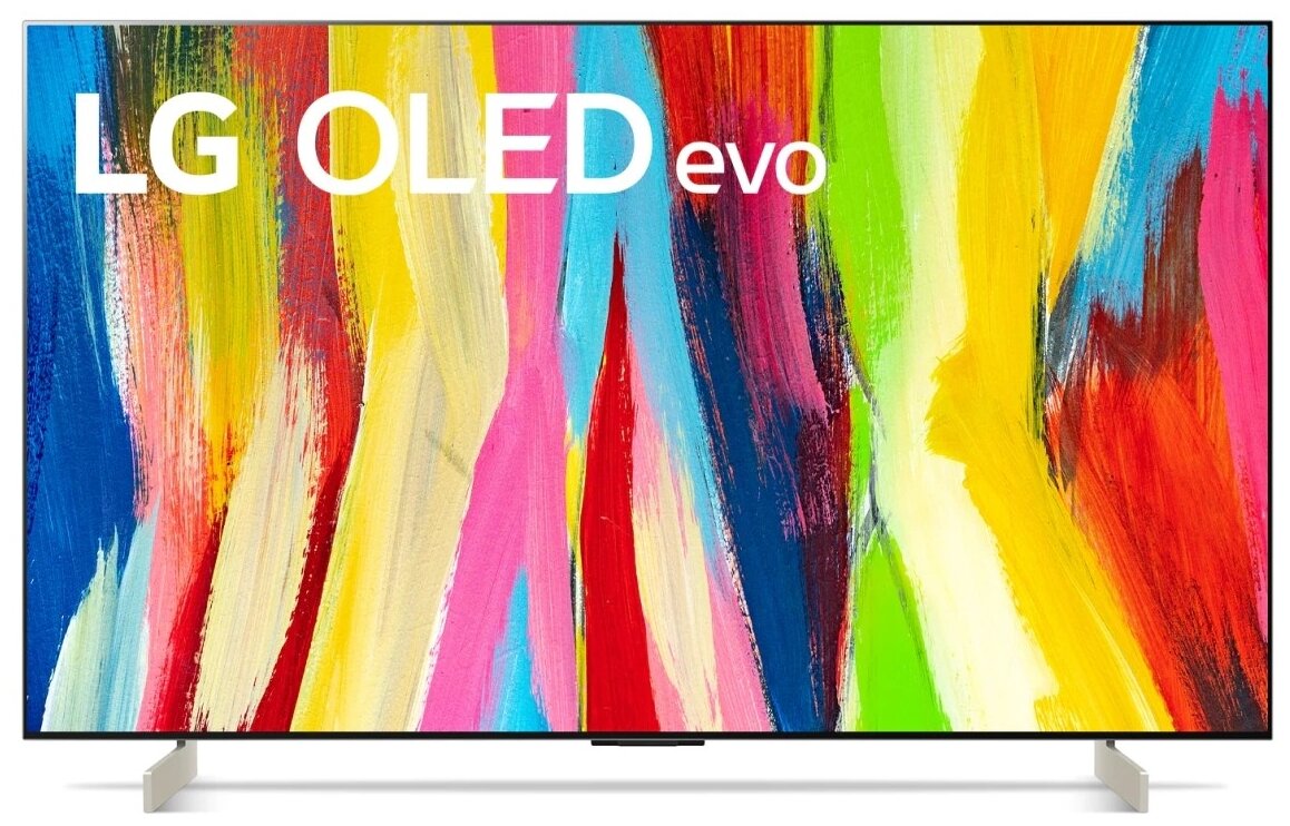 Телевизор LG OLED42C2RLB, серебро купить в интернет-магазине Азбука техники