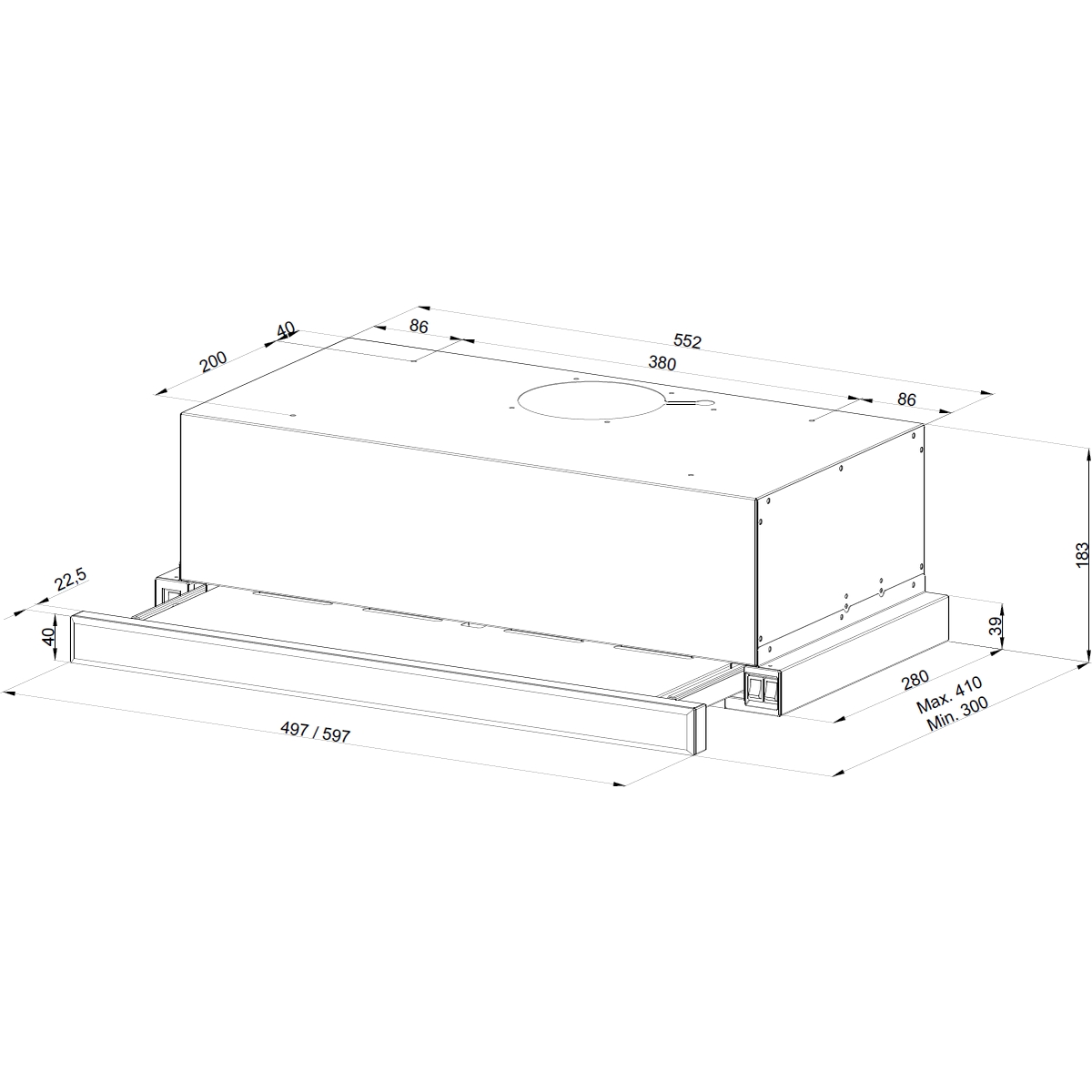 Kuppersberg slimlux ii 60 sg схема встраивания